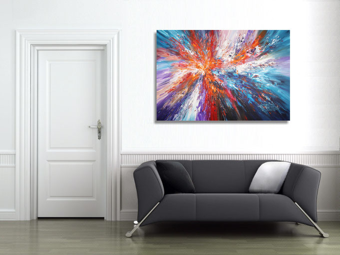 acryl, Gemälde, Original, Kunst, modern, abstrakt