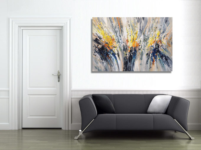 acryl, Gemälde, Original, Kunst, modern, abstrakt