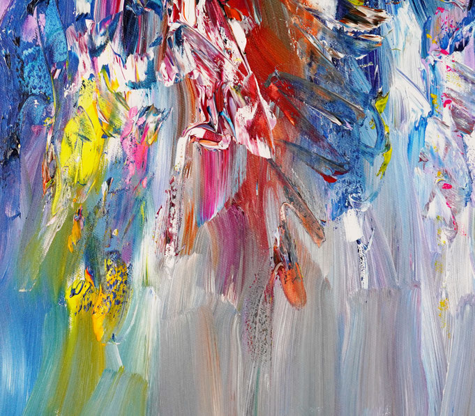 Detailfoto des Gemäldes Seaside Rendezvous M 7 vom Kunstmaler Peter Nottrott