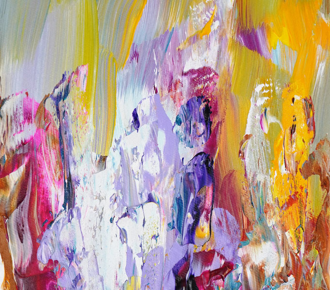 Detailfoto des Gemäldes Seaside Rendezvous M 7 vom Kunstmaler Peter Nottrott