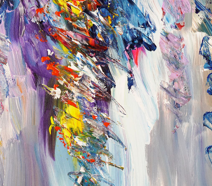 Detailfoto des Gemäldes Seaside Rendezvous M 7 vom Kunstmaler Peter Nottrott