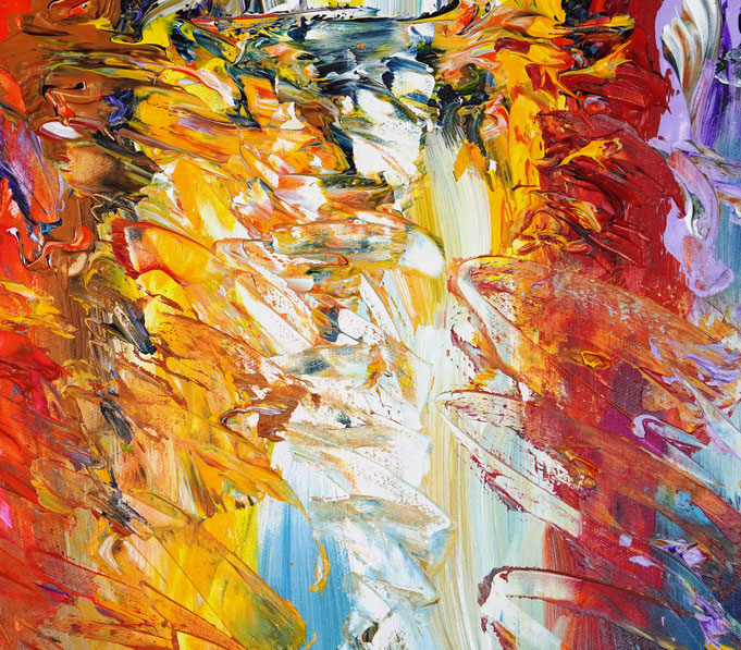 Detailfoto des Gemäldes Seaside Rendezvous M 7 vom Kunstmaler Peter Nottrott