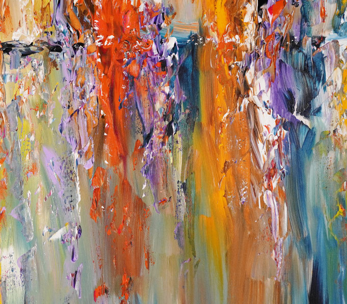 Detailfoto des Gemäldes Seaside Rendezvous M 7 vom Kunstmaler Peter Nottrott