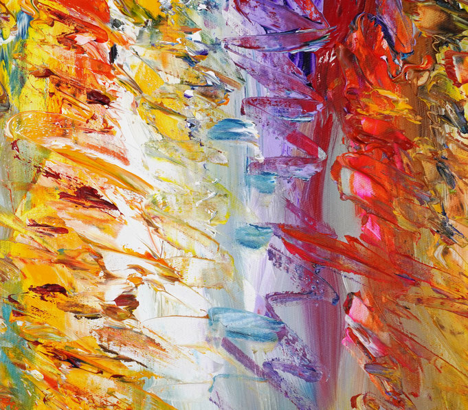 Detailfoto des Gemäldes Seaside Rendezvous M 7 vom Kunstmaler Peter Nottrott