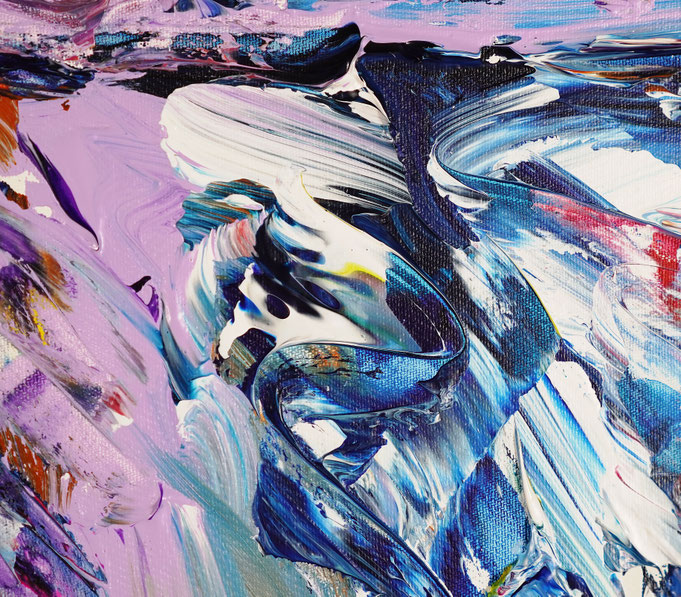 Detailfoto des Gemäldes Seaside Rendezvous M 7 vom Kunstmaler Peter Nottrott