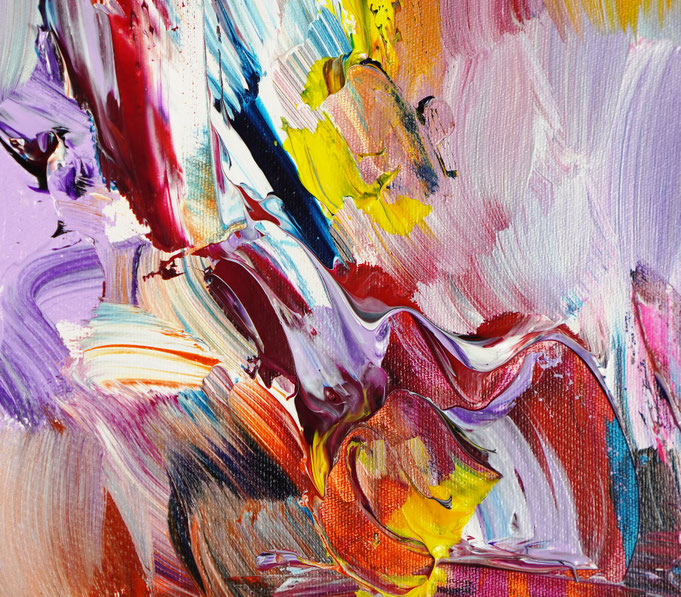 Detailfoto des Gemäldes Seaside Rendezvous M 7 vom Kunstmaler Peter Nottrott