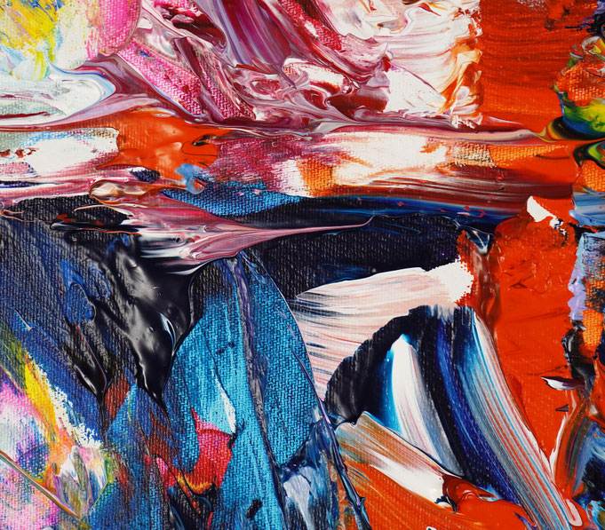 Detailfoto des Gemäldes Seaside Rendezvous M 7 vom Kunstmaler Peter Nottrott
