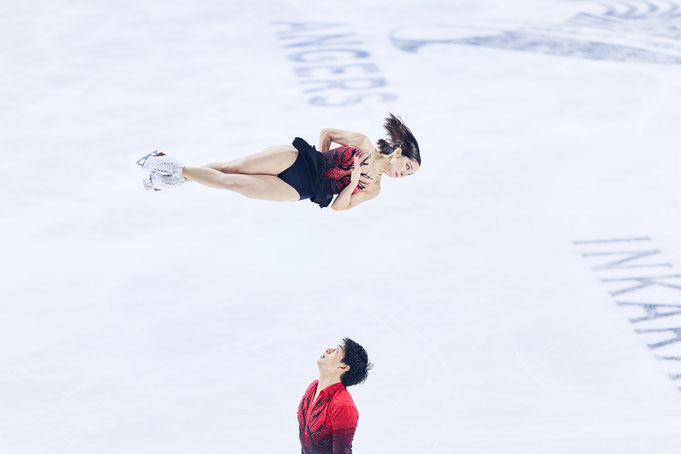 © International Skating Union (ISU) / Riku Miura et Ryuichi Kihara