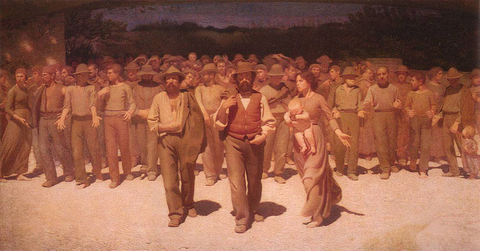 Giuseppe Pellizza, Quarto Stato, 1901