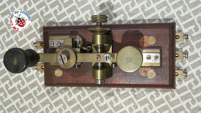 Hasler Telegraph key  for Duplex morse system  "in line""