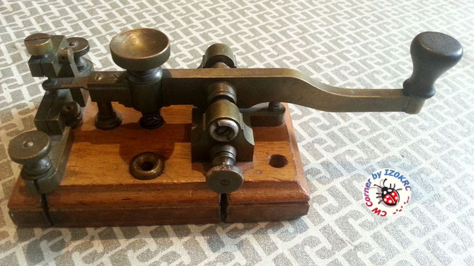 Very eraly Lindholm & Wikstrom morse key