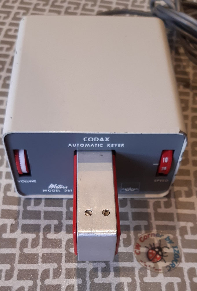 Codax telegraph touch keyer
