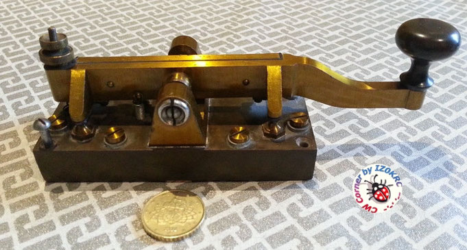 Swedish optical telegraph key
