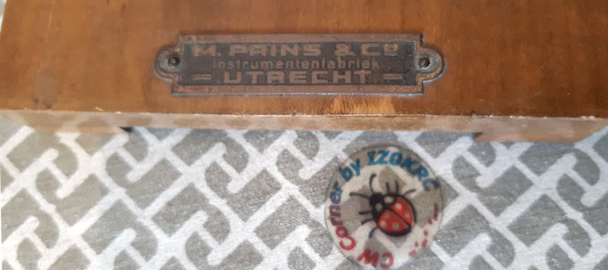 Demo morse registrator - M. Prins & Co. Utrech NL