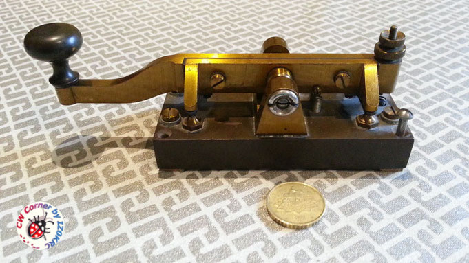 Swedish optical telegraph key