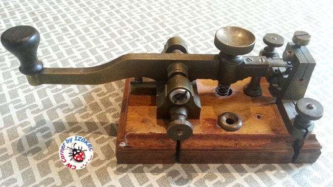Very eraly Lindholm & Wikstrom morse key