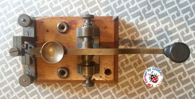 Very eraly Lindholm & Wikstrom morse key