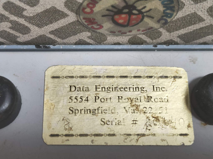 Electronic feather touch key from Data Eng.