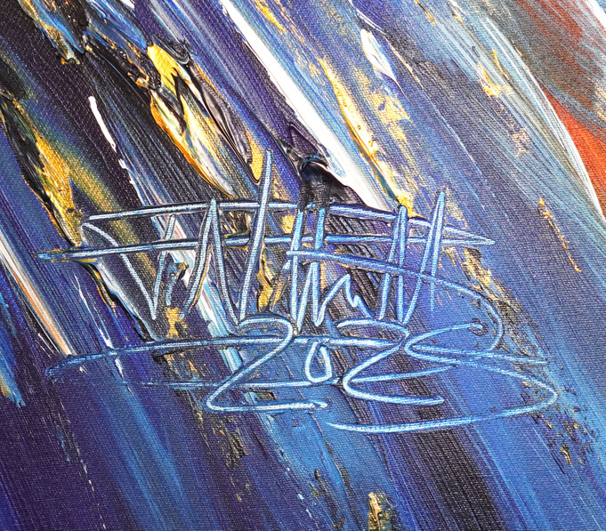 Signatur und Entstehungsjahr