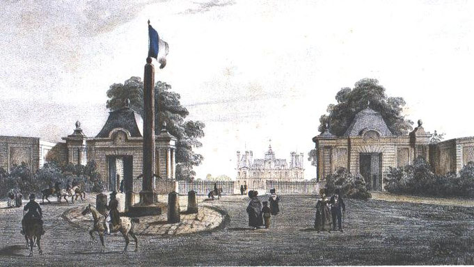 1877: Un portail pour le château