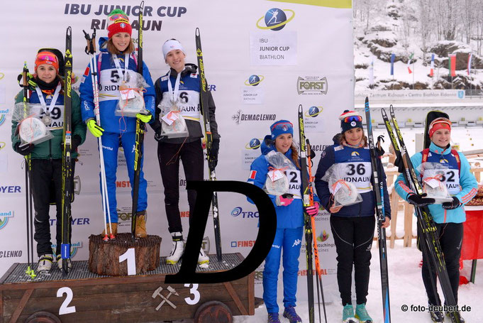 Siegerehrung Juniorinnen Einzel - Foto: © foto-deubert.de
