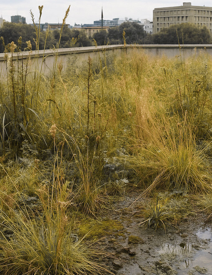 Sedumdach Wartung Pflege Heidelberg