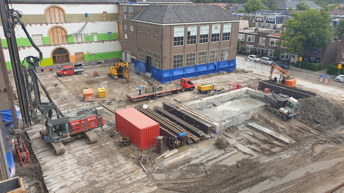 CSM wanden op project "de Meester van Haarlem".