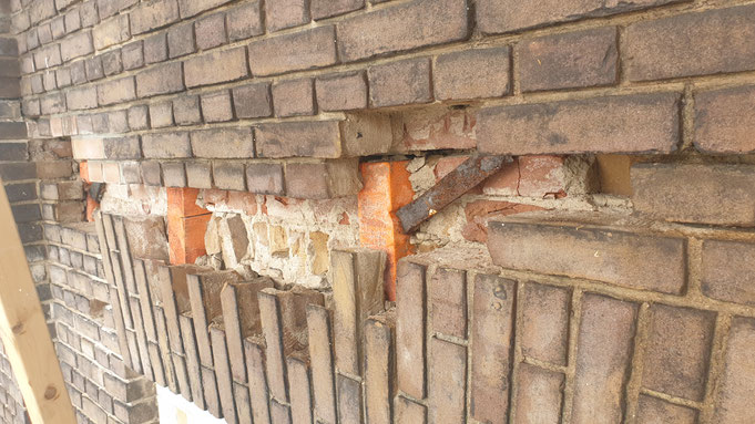 Metselwerkherstel op project "de Meester van Haarlem".