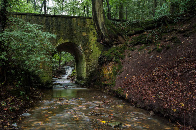 Brücke über den Rickbach.