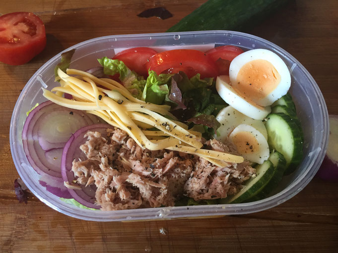 Rezept selbst gemachter Salat Nizza | einfach und lecker