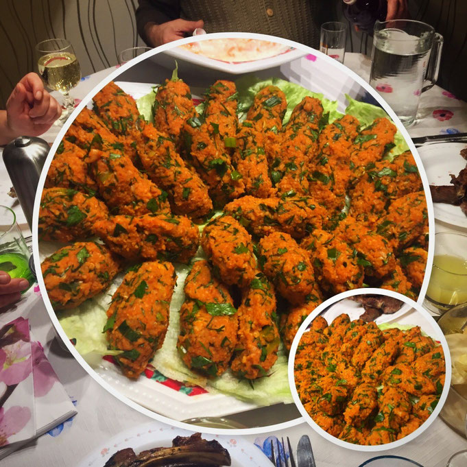 Vegane Buletten - Bulgur Koefte - Mercimek Koefte