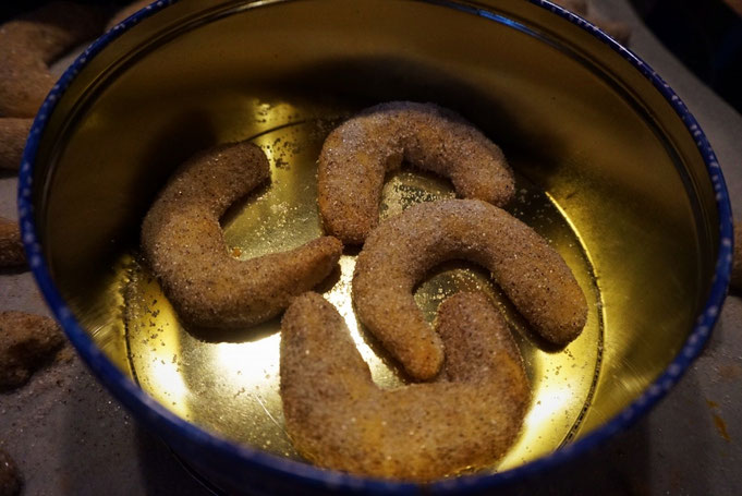 einfache Bourbon - Vanillekipferl nach Omas Rezept