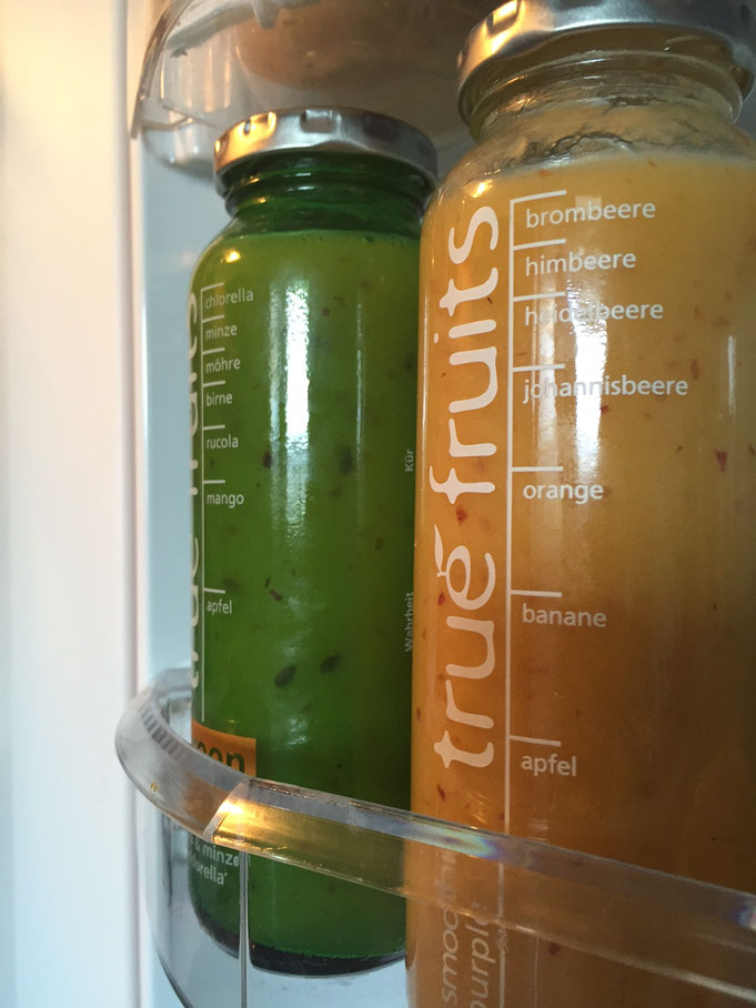 Pfirsich Smoothie mit Melone und Leinsamen | frisch und lecker