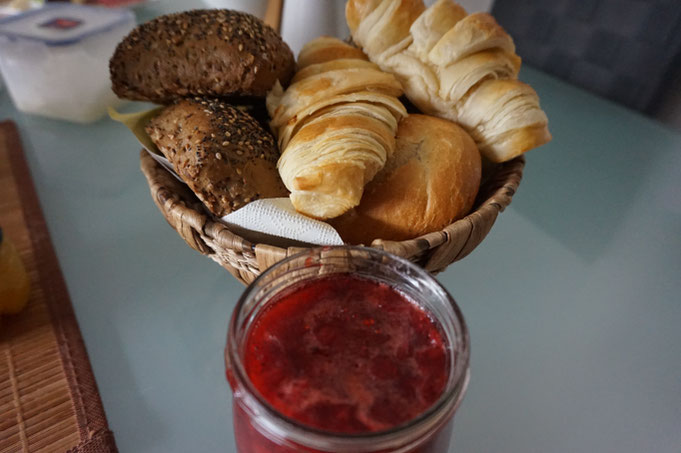 Rezept leckere selbst gemachte Vanille - Erdbeer Marmelade