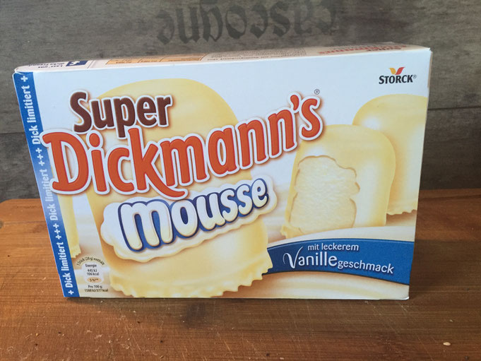 Super Dickmanns Mousse mit Vanille Geschmack | dick limitiert