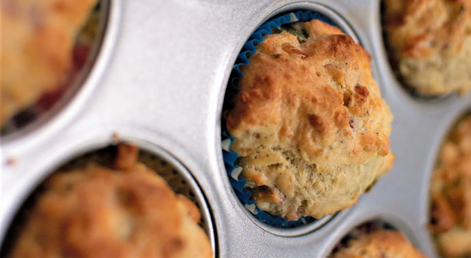 herzhafte Kaese-Speck Muffins a la Kerstin