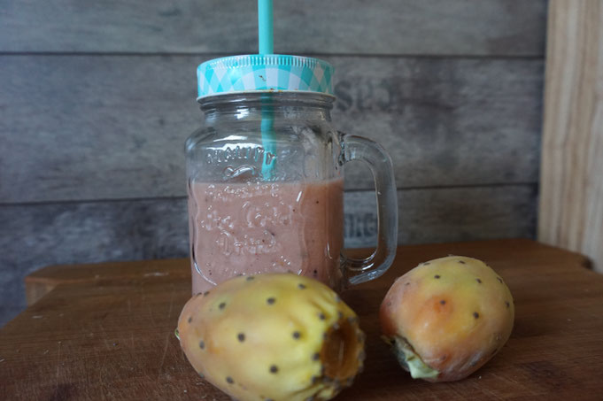 Rezept Kaktusfeigen Smoothie - der guten Morgen Kick