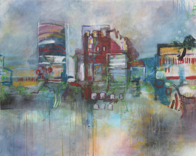 o.T., 100x80, Acryl a. Leinwand, 02/2022