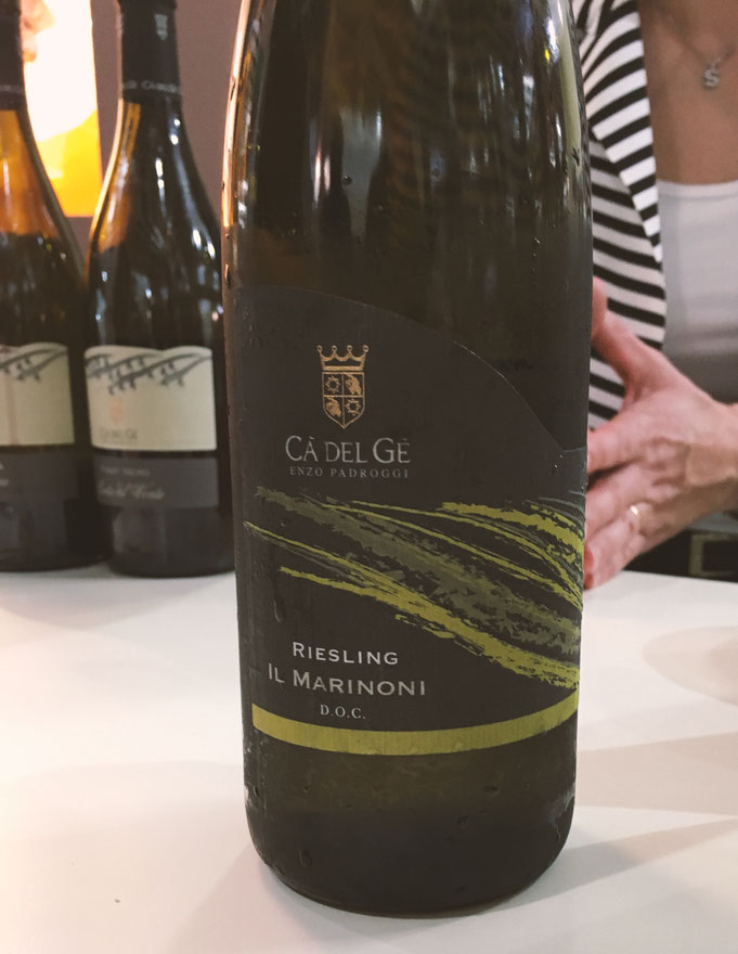 Il Marinoni 2018 - Ca' del Gè. Da uve 100% riesling italico