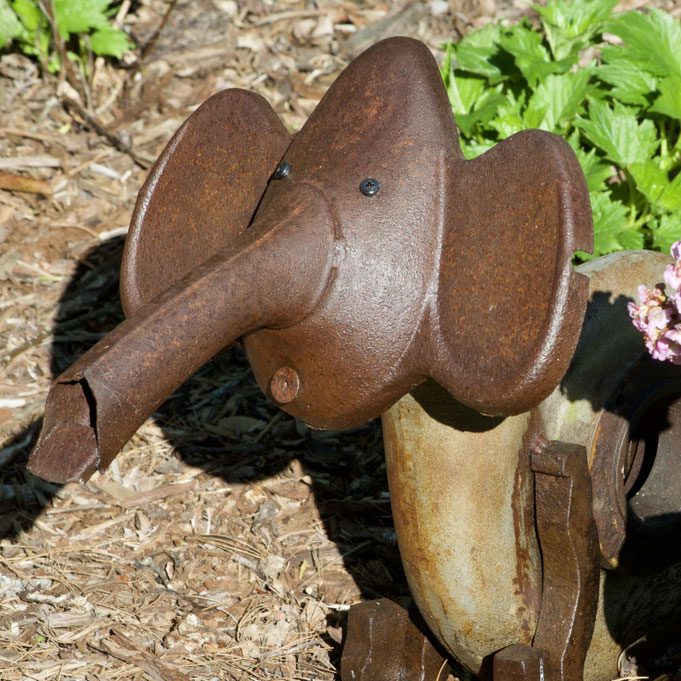 An image of an elephant sculpture because our contact team is "All Ears".