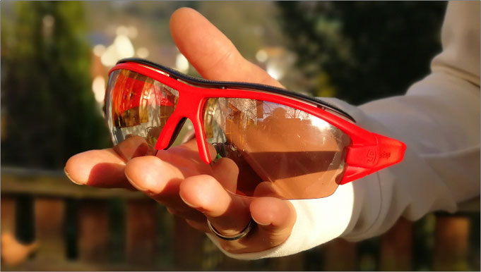 Eine absolut gelungene Sportbrille!