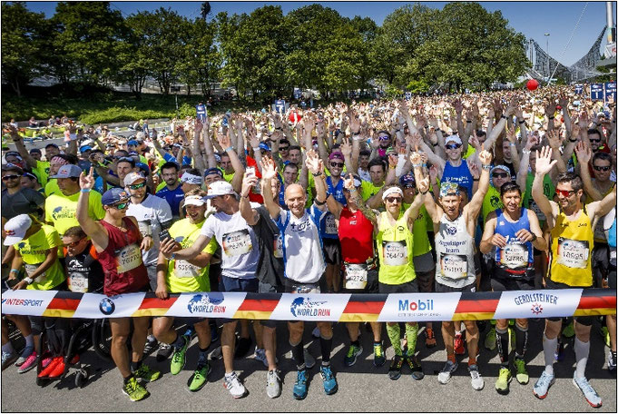 Die Stimmung beim World Run ist immer grandios! Bildquelle: Red Bull