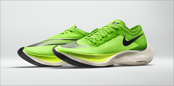 Der Nike ZoomX Vaporfly NEXT% sieht eindrucksvoll aus - Bildquelle: Nike