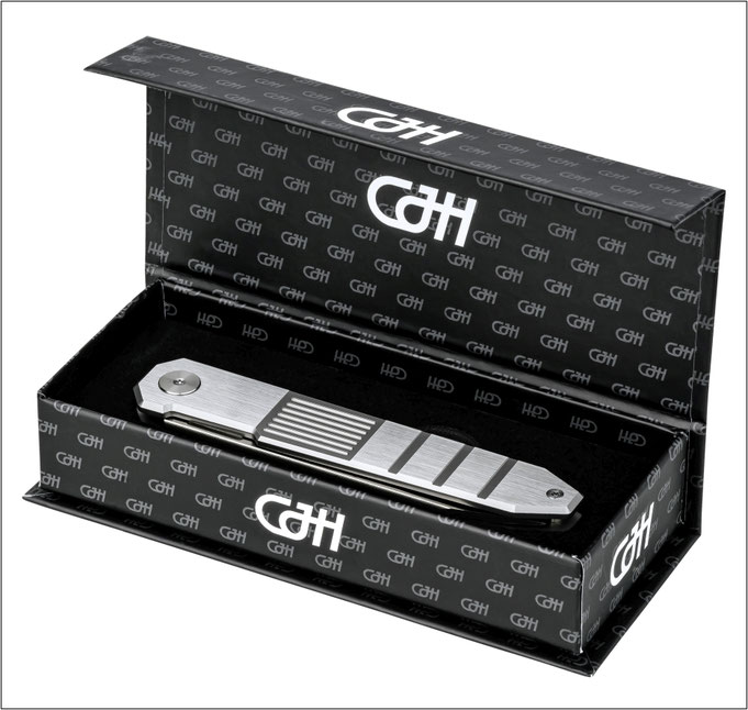 CJH Einhandmesser Edelstahl