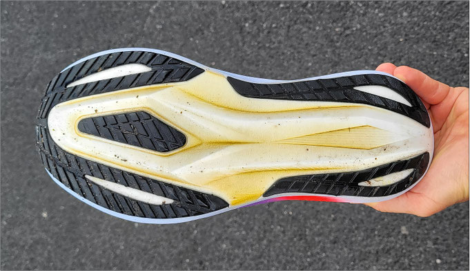 Die ASICSGRIP-Außensohle funktioniert tadellos.