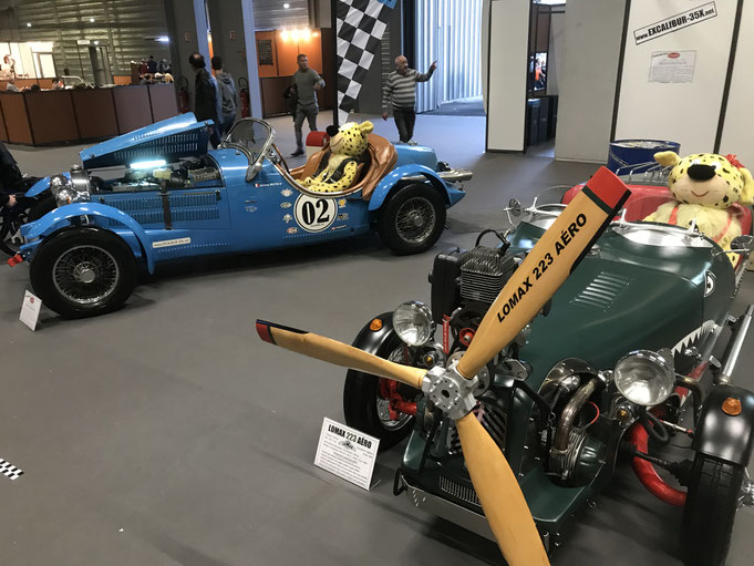 auto moto classic strasbourg 2022 lomax 223 aero excalibur 35x kit car voiture helice