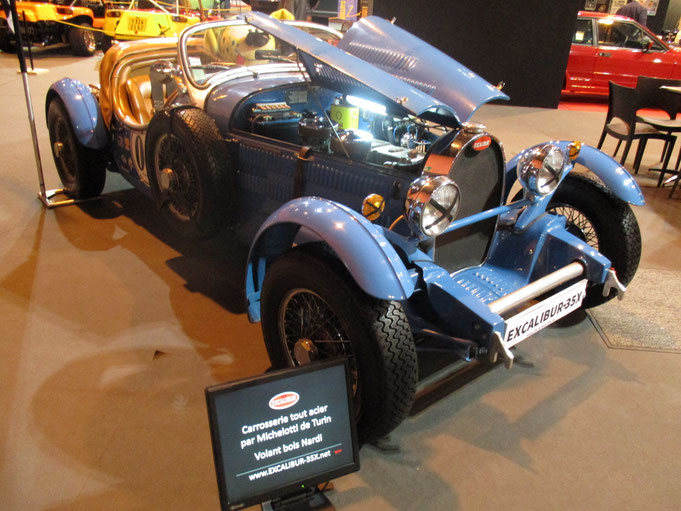 Salon Auto Moto Classic Strasbourg voiture collection Bugatti Excalibur 35X