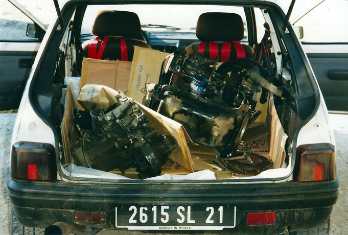 moteur peugeot 205 xud7