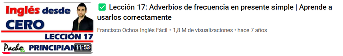 Lección 17: Adverbios de frecuencia en presente simple | Aprende a usarlos correctamente