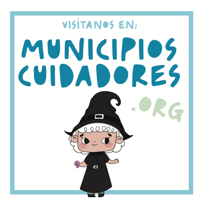 La bruja Aradia, se lee: municipioscuidadores punto O R G